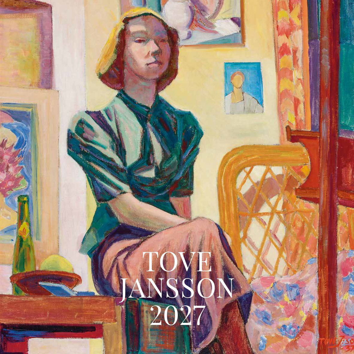 Seinäkalenteri 30x30cm Putinki - Tove Jansson 2027