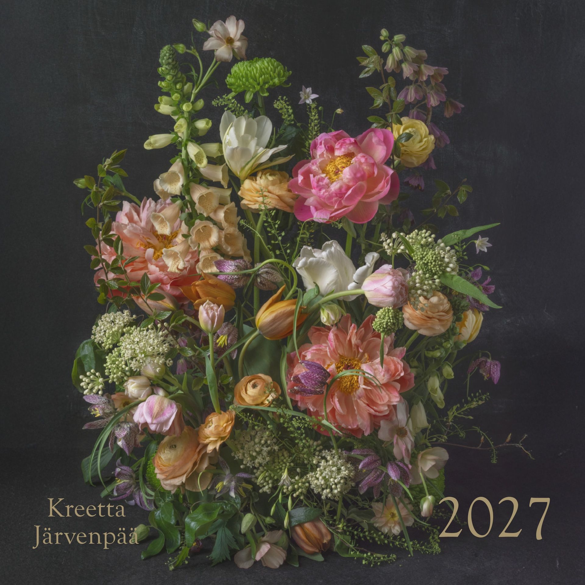Seinäkalenteri 20x20cm Putinki - Kreetta Järvenpää 2027