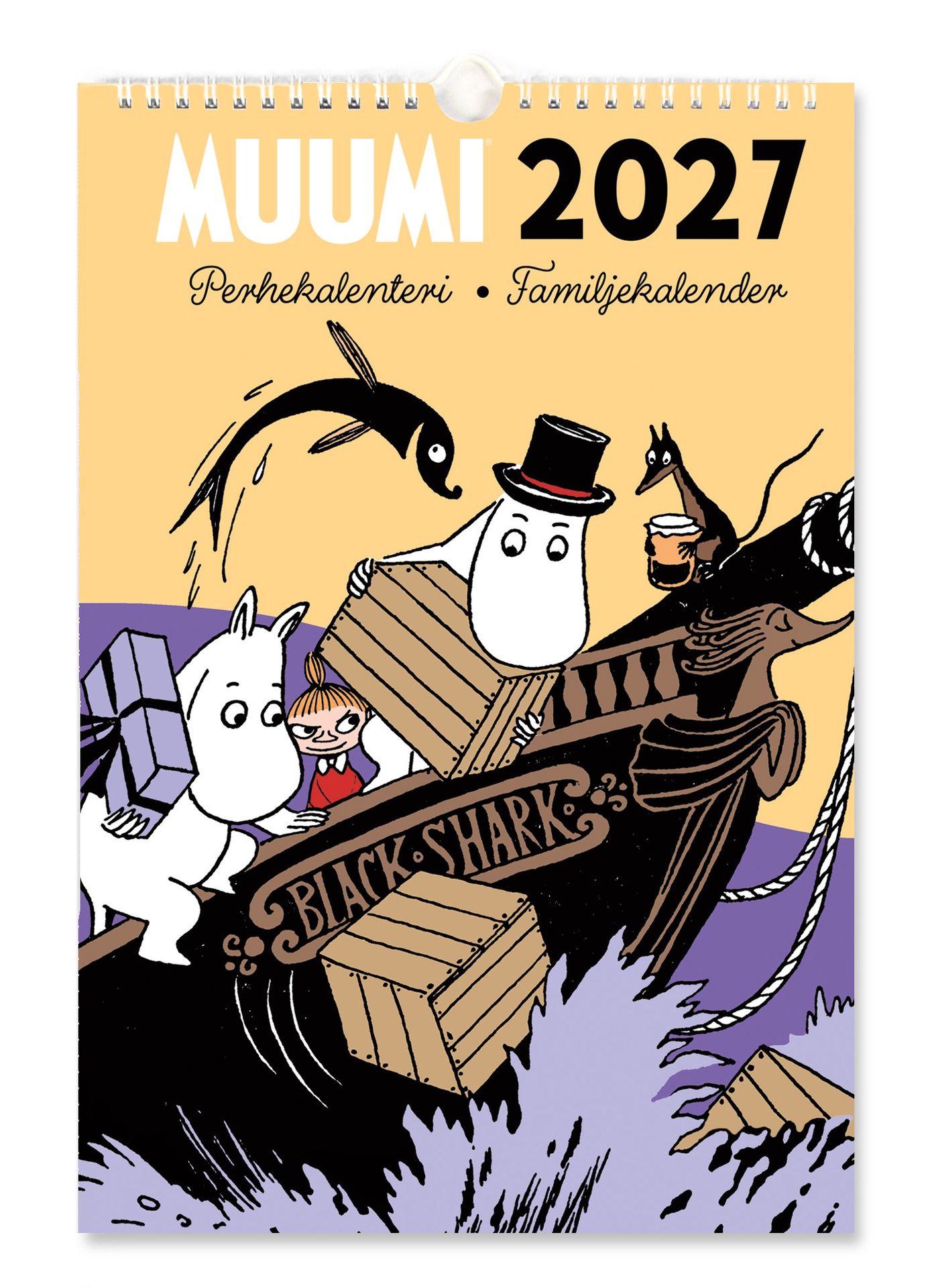 Perhekalenteri 23x34cm Putinki - Muumi 2027
