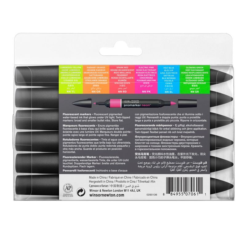 WN Promarker NEON 6-lajitelma