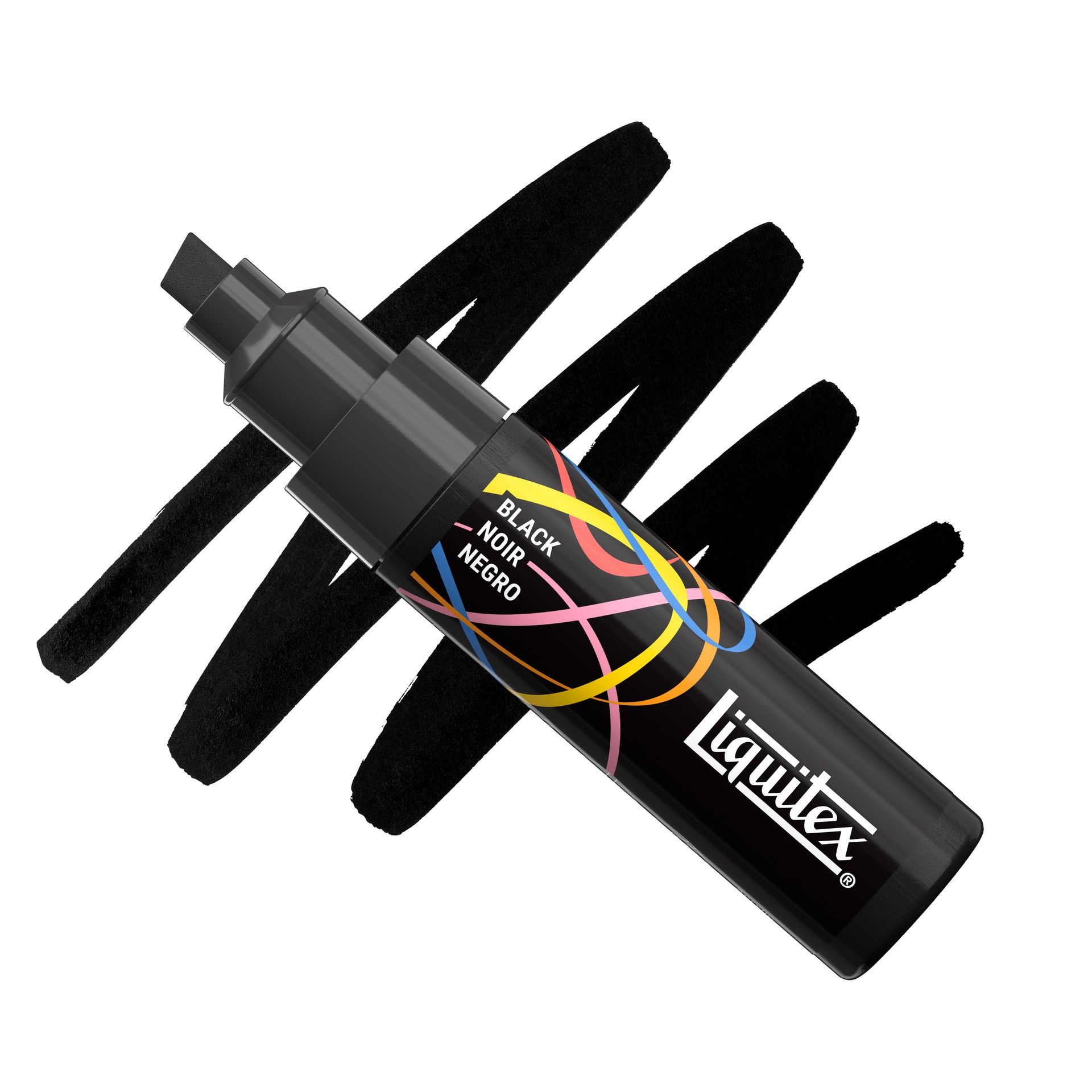 Akryylitussi Liquitex 8 mm Black X0020
