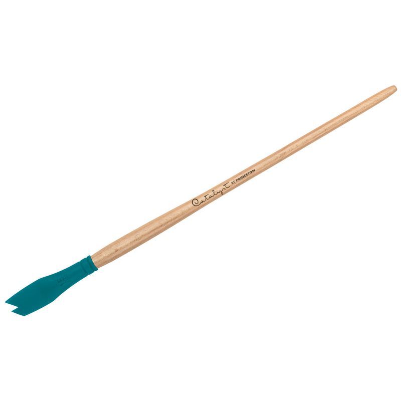 Princeton Blade silikonisivellin No 1 15mm Harmaa, pitkävartinen