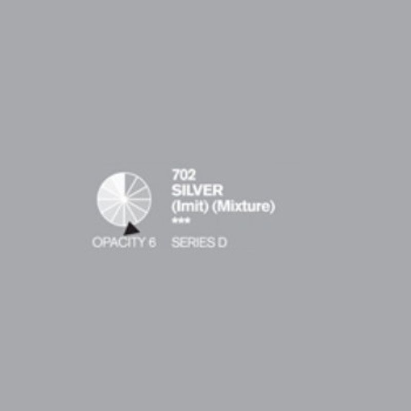 PA. DR Cryla acrylic 75ml 702 Silver (hue) (D), taiteilija-akryyliväri