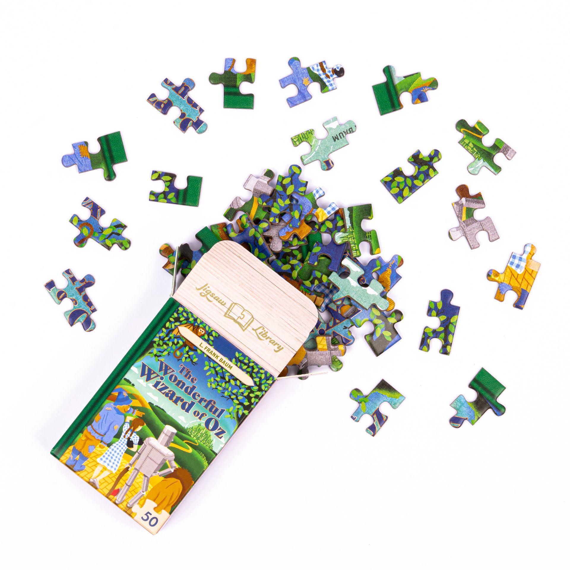 Minipalapeli 50 palaa Professor Puzzle - Library