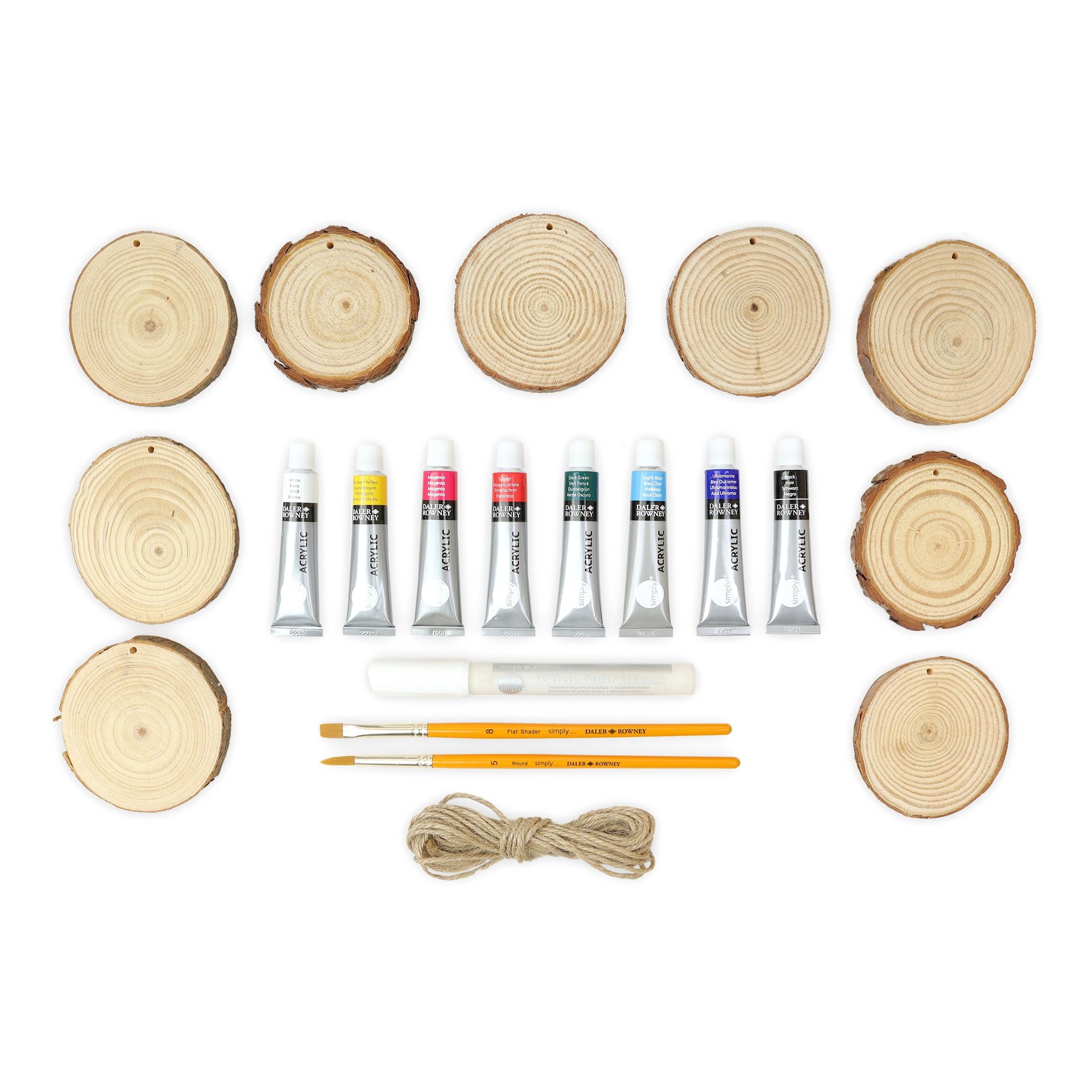 DR Simply Creative Puunmaalaussetti