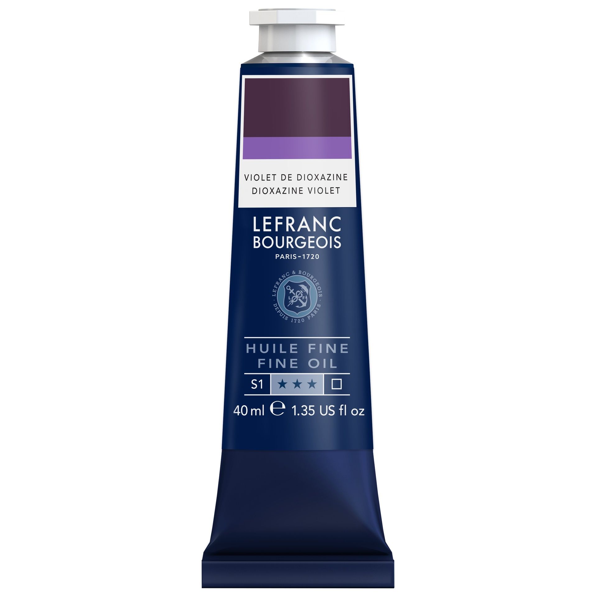 LB Fine Oil 40ml 473 Dioxazine Violet, öljyväri