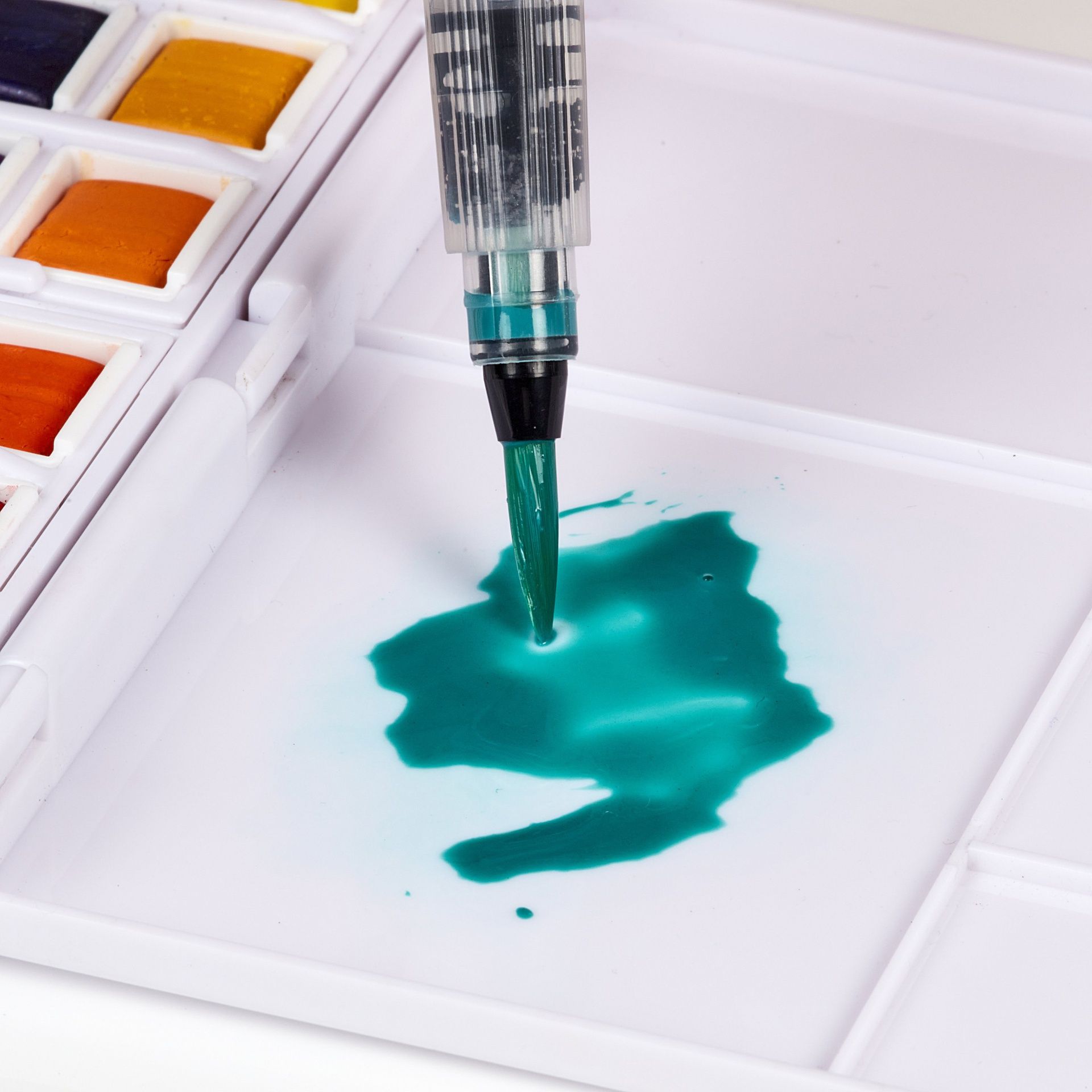 Derwent Watercolour Paint Pan Set 24 sävyä