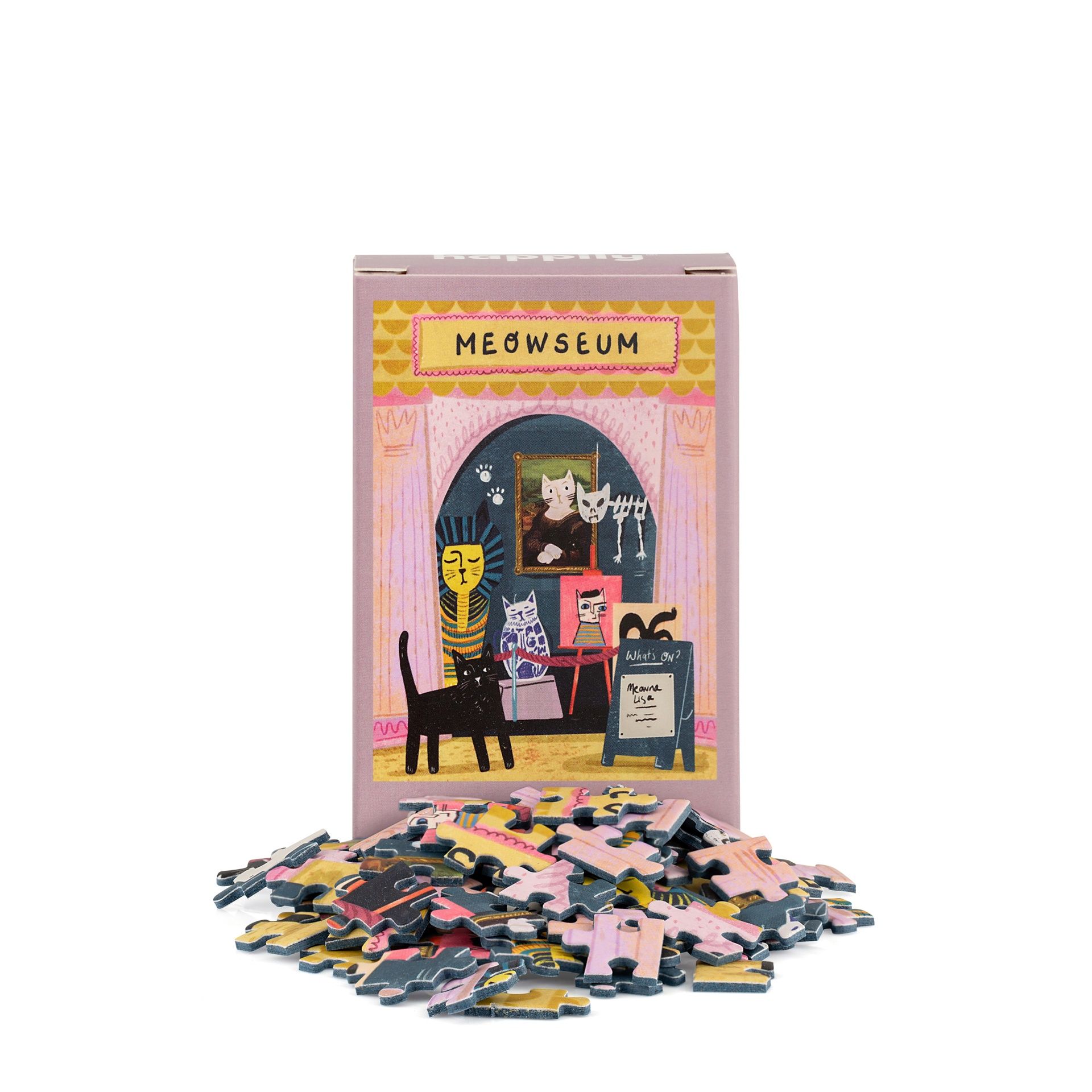 Palapeli Mini Happily - Meowseum