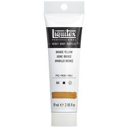 Liquitex Heavy Body 59ml 539 Bronze yellow (1), akryyliväri