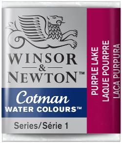 WN Cotman 1/2 (1,7ml) 544 Purple Lake, akvarellivärinappi x