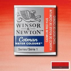 WN Cotman 1/2 (1,7ml) 095 Cadmium Red Hue, akvarellivärinappi x