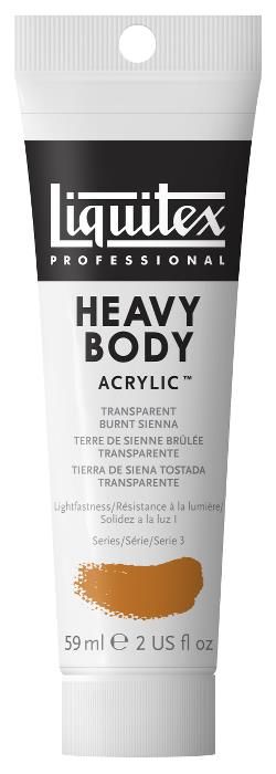 Liquitex Heavy Body 59ml 129 Transp burnt sienna (, akryyliväri