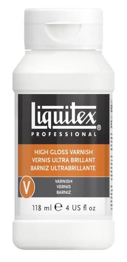 Liquitex Varnish High Gloss 118ml, Varnish
