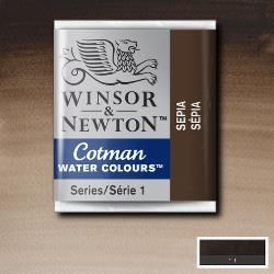 WN Cotman 1/2 (1,7ml) 609 Sepia, akvarellivärinappi
