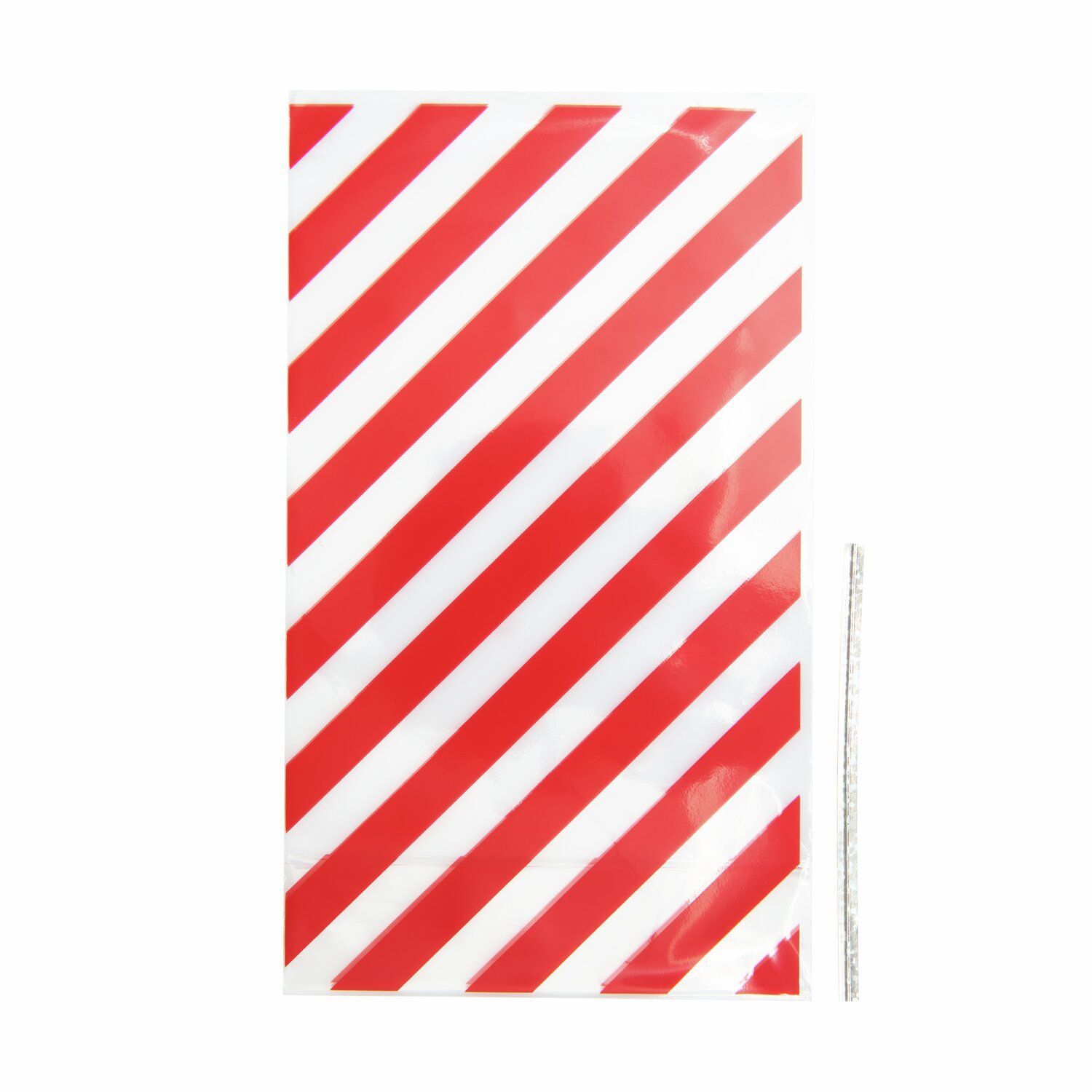 Lahjapussit joulu Rico Design - M, Red stripes