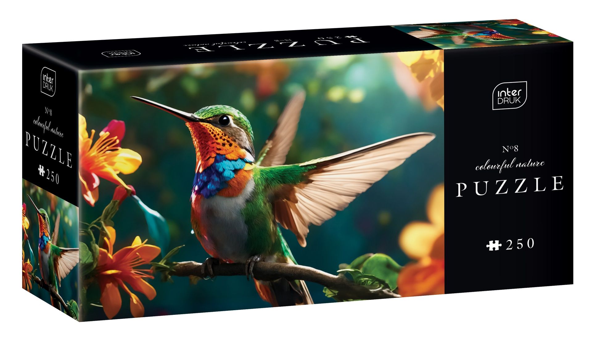 Palapeli 250 palaa Interdruk - Humming Bird