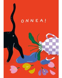 Postikortti Kaisu Sandberg - Onnea!