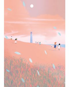 Postikortti Polka Paper - Marjaniemi