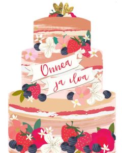 2-osainen kortti Hammond Gower - Onnea ja iloa