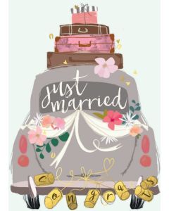 2-osainen kortti Hammond Gower - Just Married