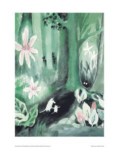 Juliste Putinki Muumi 24x30cm - Suuri tuhotulva