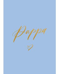 2-osainen kortti Kalligrafiastudio - Pappa