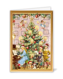 Joulukalenterikortti Quire - Lasten joulu