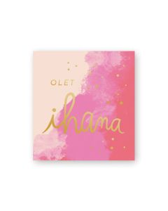 Pakettikortti Putinki Letters - Olet ihana