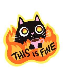 Vinyylitarra Putinki Kaisu Sandberg - This is fine