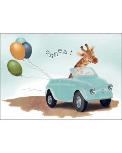 2-osainen kortti Henna Adel - Kirahvi