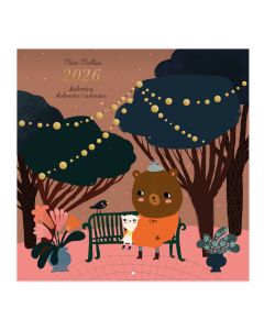 Seinäkalenteri 30x30cm Putinki - Mira Mallius 2026