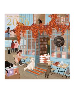 Seinäkalenteri 30x30cm Putinki - Kaisu Sandberg 2026