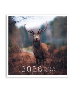 Seinäkalenteri 20x20cm Putinki - Konsta Punkka 2026