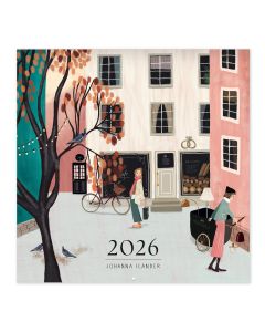 Seinäkalenteri 20x20cm Putinki - Johanna Ilander 2026