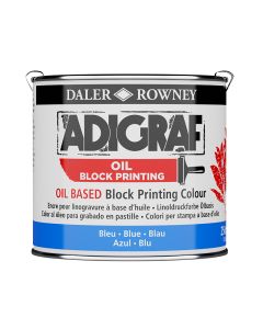 Adigraf Oil Block Printing 250 ml Blue, Korvaa 5900019