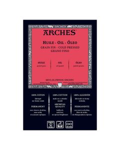 Arches Oil 300g 56x76 Puolikarkea GF, öljyväripaperi
