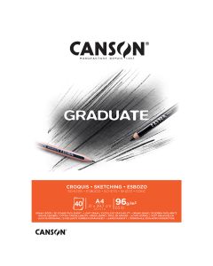 Canson Graduate Sketch A4 96g (40), Luonnoslehtiö