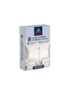 CAP compressed charcoal 2B/500365 puristehiili, pahvikotelo