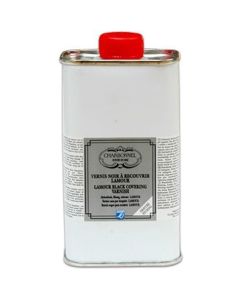 CBN Etching ground 250 ml Black Satin Varnish, nestemäinen kovapohjustus