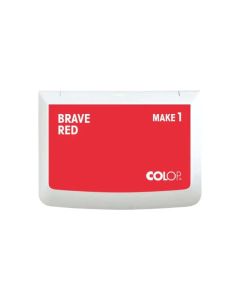 CP MAKE 1 leimasinvärityyny Brave red 50x90 mm