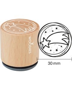 CP Woodies leimasin Christmas star