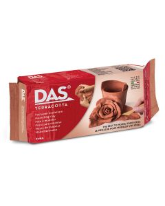 DAS Massa terracotta 1kg (720), Ilmassa kovettuva 1kg muovailumassa