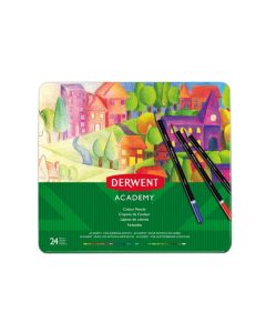 Derwent Academy Colouring 24, värikynälajitelma