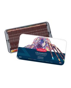Derwent Coloursoft 36 värikynälajitelma
