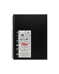 Derwent Sketch Book A4 110g (86), isokierre luonnoskirja