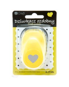 DPC Kuviolävistin sydän 2,5cm, Lävistyskyky 220g