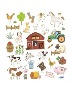 DPC tarra-arkki A5 32kpl maatila, UV-lakka