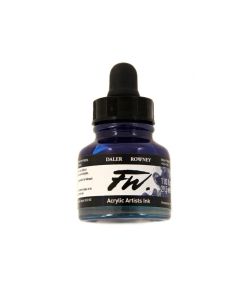 DR FW Acrylic ink 29.5ml 127 Indigo, Taiteilijatasoinen muste