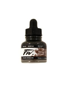DR FW Acrylic ink 29.5ml 251 Sepia, Taiteilijatasoinen muste