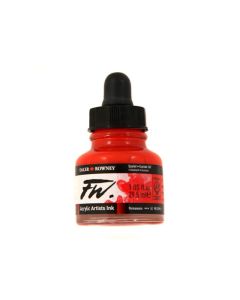 DR FW Acrylic ink 29.5ml 567 Scarlet, Taiteilijatasoinen muste